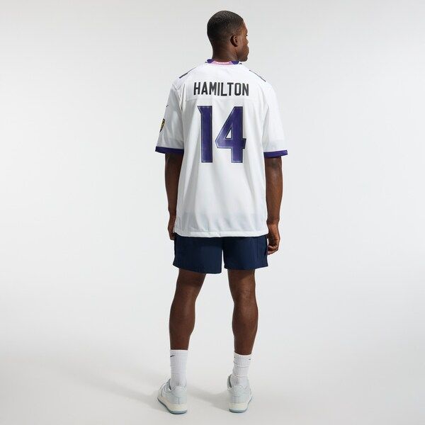 Kyle Hamilton Game Jersey White
