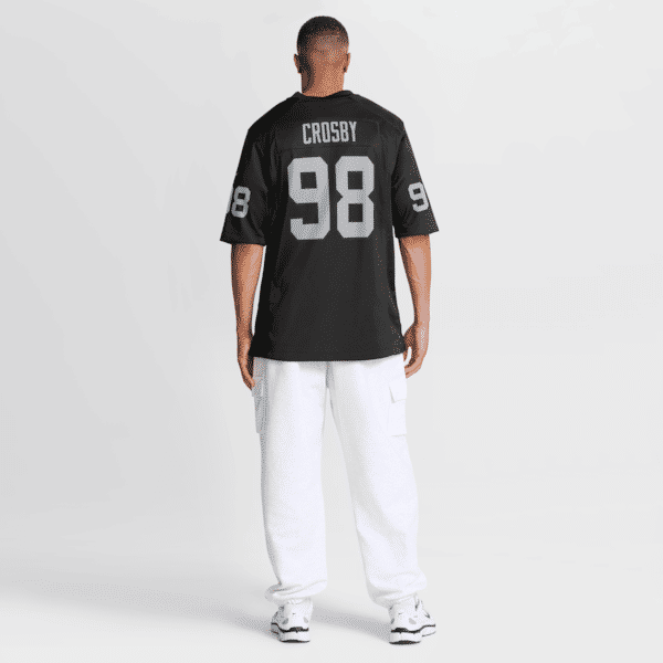 Maxx Crosby Game Jersey Black