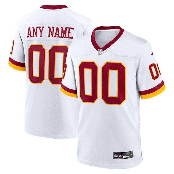 Custom Game Jersey White
