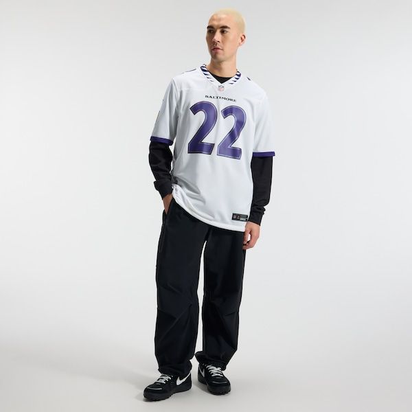 Derrick Henry Game Jersey White