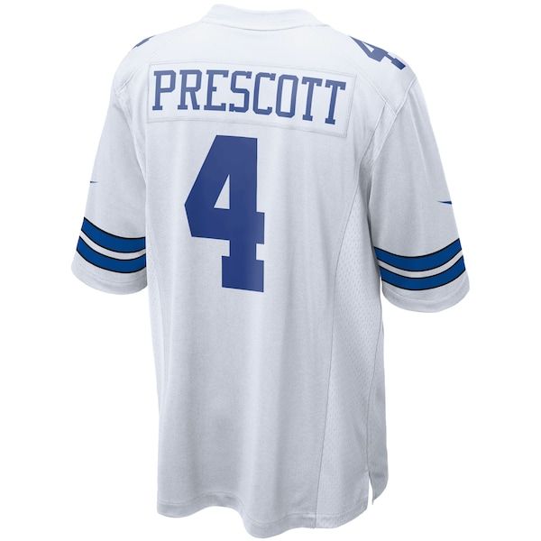 Dak Prescott Game Jersey White