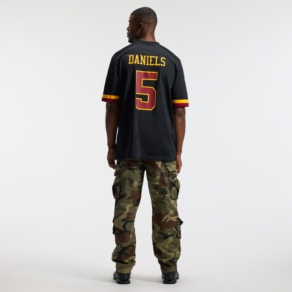 Jayden Daniels Alternate Game Jersey Black