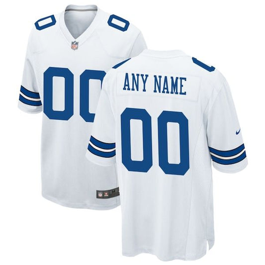 Custom Game Jersey White