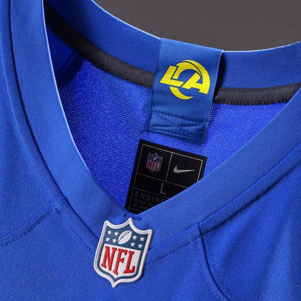 Los Angeles Rams Custom Game Jersey Royal