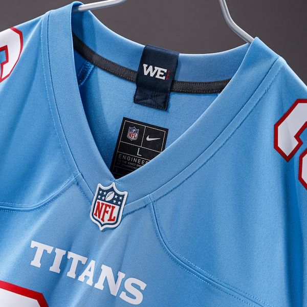Custom Game Jersey Light Blue