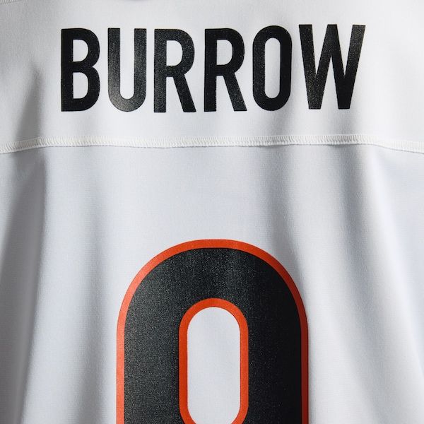 Joe Burrow Game Jersey White