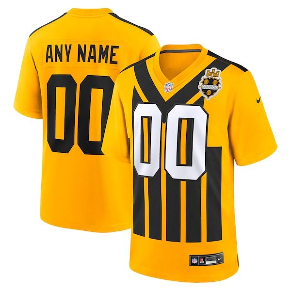 Alternate 1933 Throwback Game Custom Jersey Gold