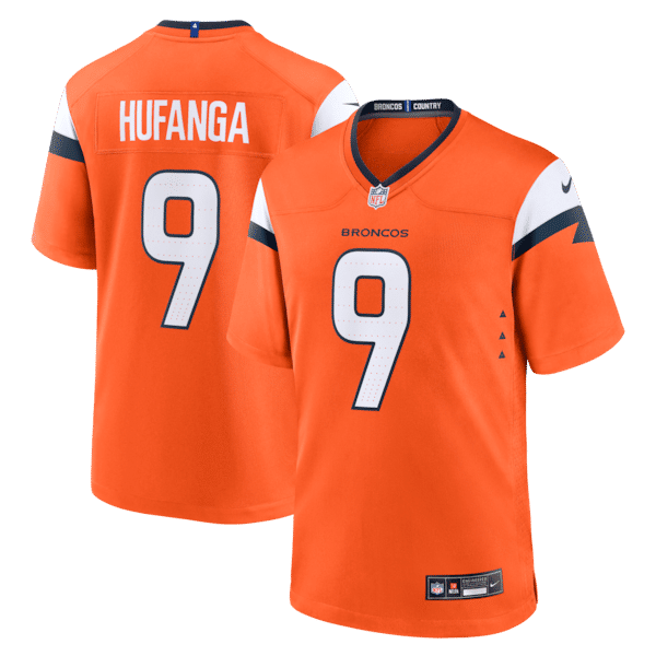 Talanoa Hufanga Game Jersey Orange