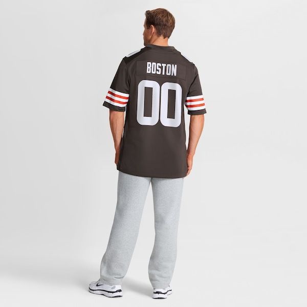 Denzel Boston Game Jersey Brown