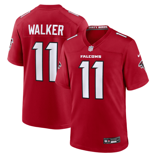 Jalon Walker Game Jersey Red