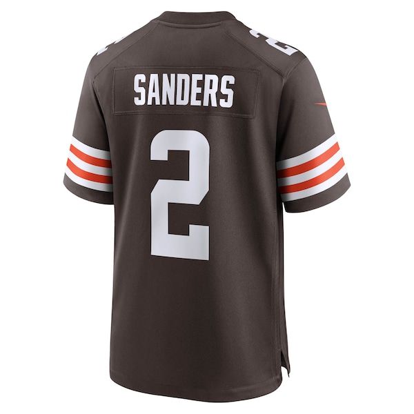 Shedeur Sanders Game Jersey Brown