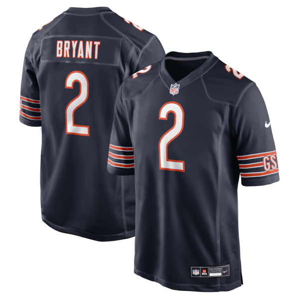 Coby Bryant Team Game Jersey Navy