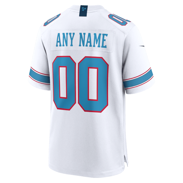 Custom Game Jersey White