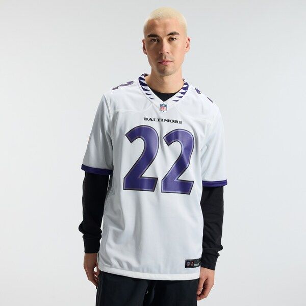 Derrick Henry Game Jersey White