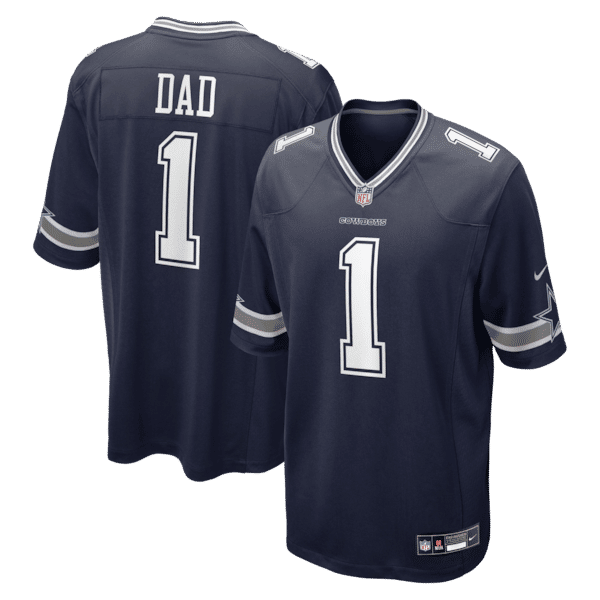 Number 1 Dad Game Jersey Navy