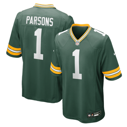 Micah Parsons Game Jersey Green