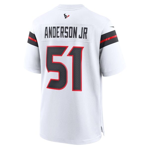 Will Anderson Jr. Game Jersey White