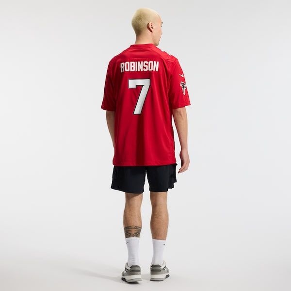 Bijan Robinson Game Jersey Red