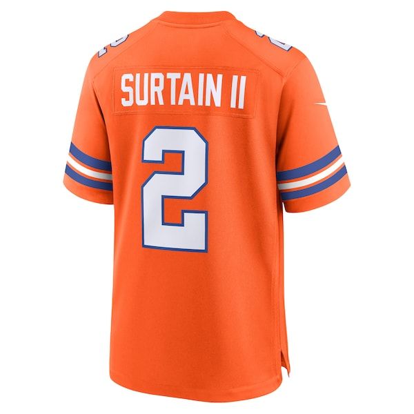 Patrick Surtain II Alternate Game Jersey Orange