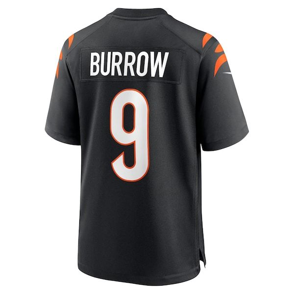 Joe Burrow Game Jersey Black