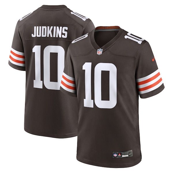 Quinshon Judkins 2025 NFL Draft Game Jersey Brown