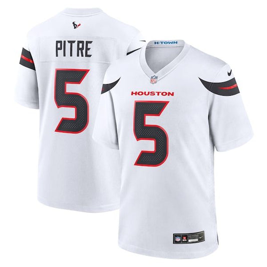 Jalen Pitre Game Jersey White