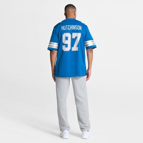 Aidan Hutchinson Game Jersey Blue