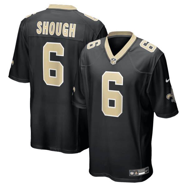 Tyler Shough Game Jersey Black