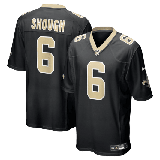 Tyler Shough Game Jersey Black