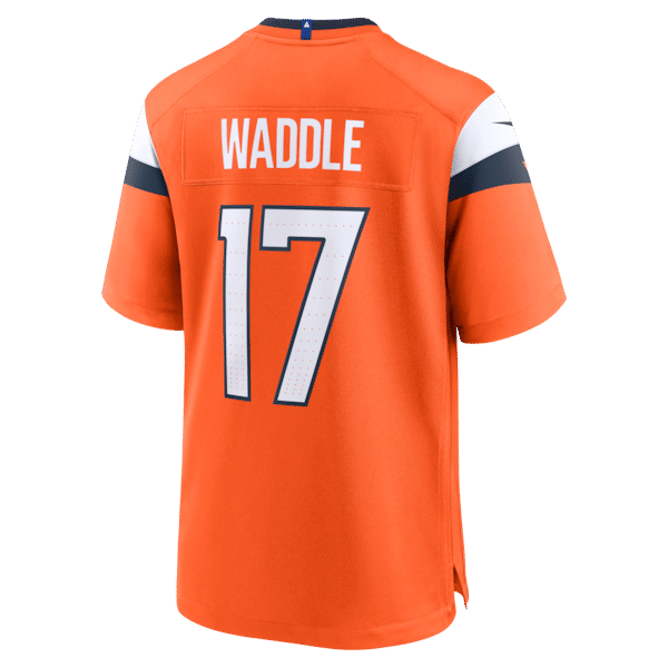 Jaylen Waddle Game Jersey Orange