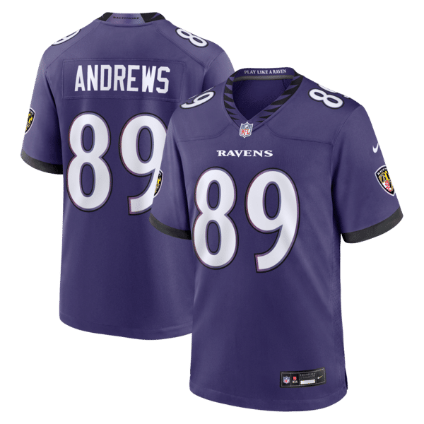 Mark Andrews Game Jersey Purple