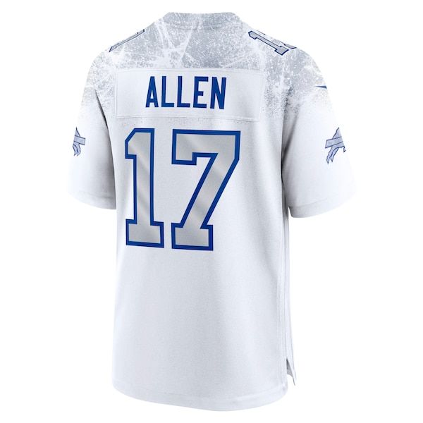 Josh Allen 2025 Rivalries Collection Game Jersey White