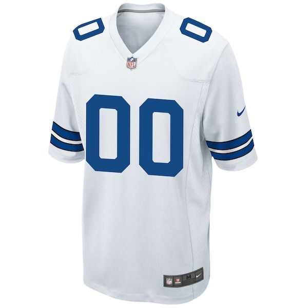 Custom Game Jersey White