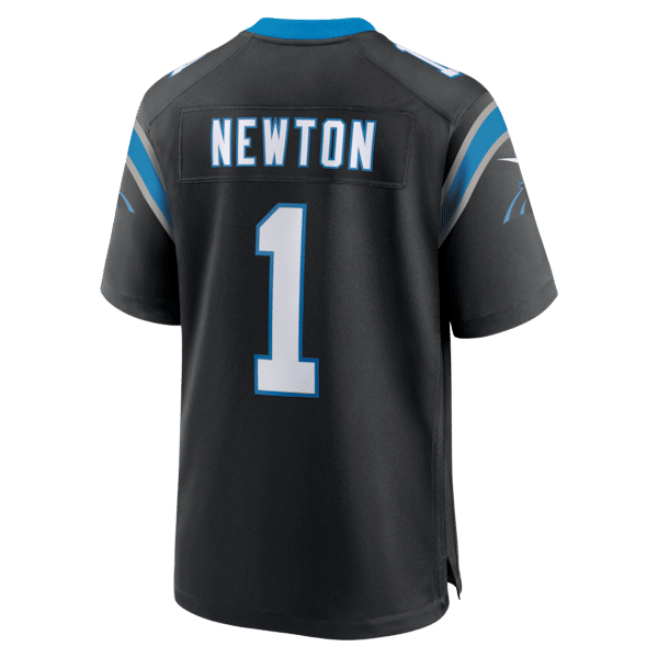 Cam Newton Game Retired Player Jersey Black