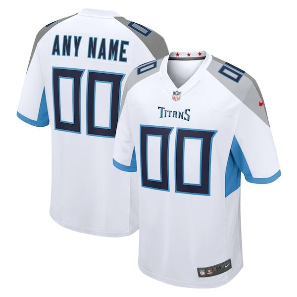 Custom Game Jersey White