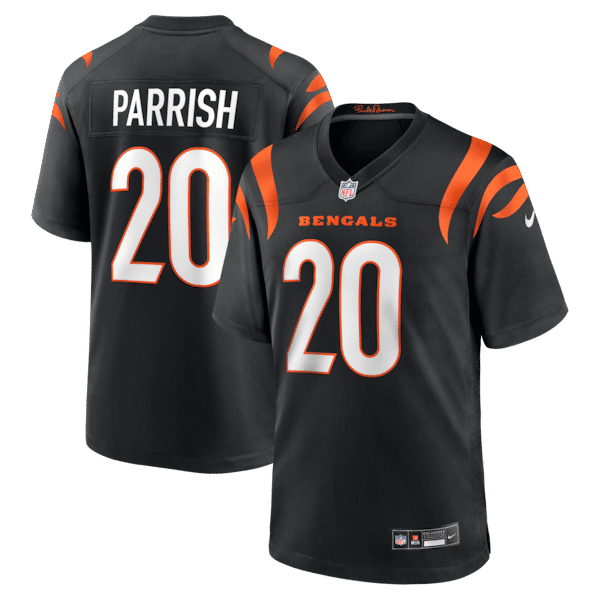 Lemar Parrish Team Retired Game Jersey Black