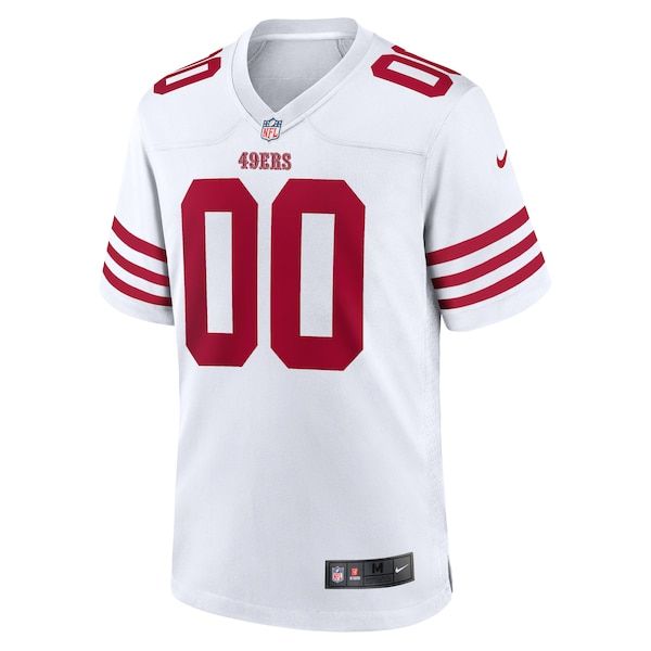 Custom Game Jersey White