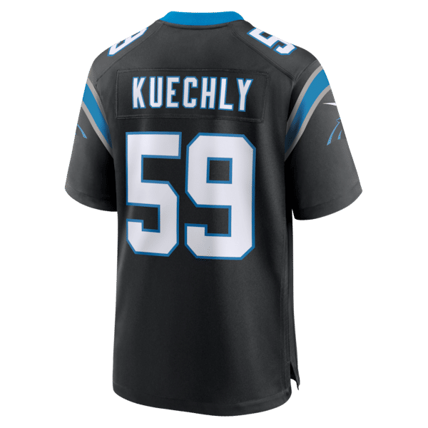 Luke Kuechly Game Jersey Black