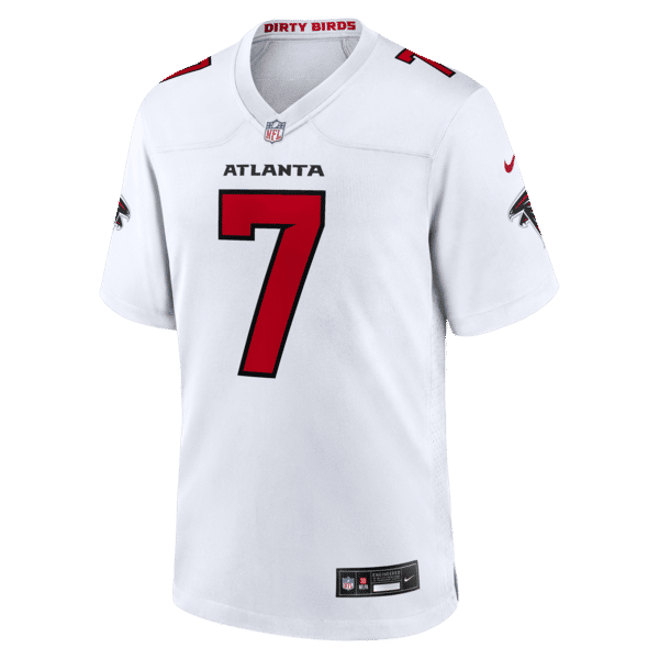 Bijan Robinson Game Jersey White
