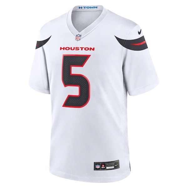 Jalen Pitre Game Jersey White