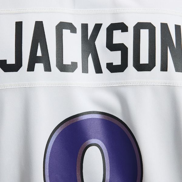 Lamar Jackson Game Jersey White