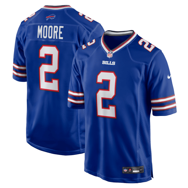 D.J. Moore Game Jersey Royal
