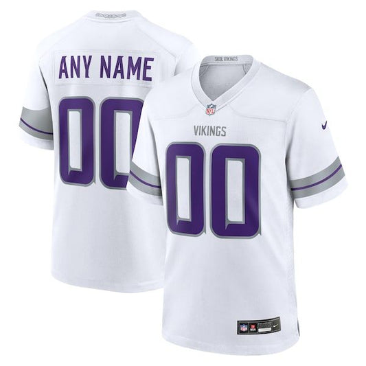 Custom Alternate Game Jersey White
