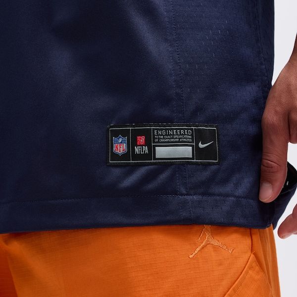 Caleb Williams Game Jersey Navy