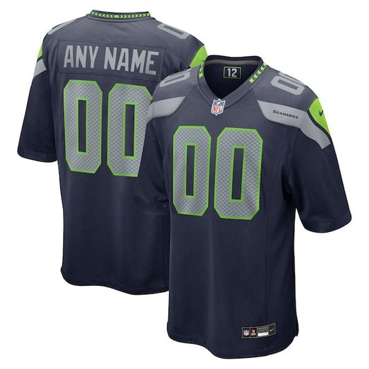 Custom Game Jersey Navy