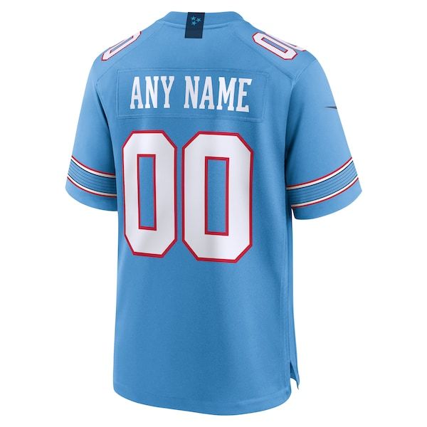 Custom Game Jersey Light Blue