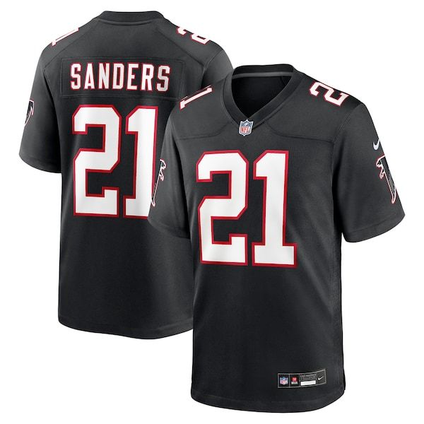 Deion Sanders Alternate Game Jersey Black