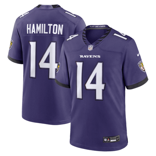 Kyle Hamilton Game Jersey Purple