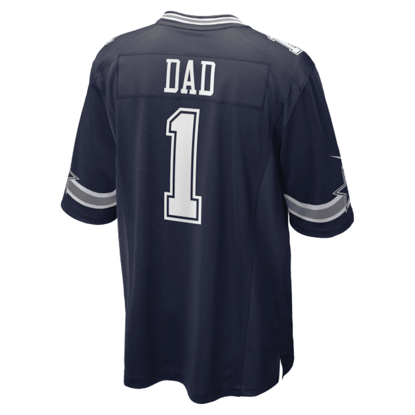Number 1 Dad Game Jersey Navy
