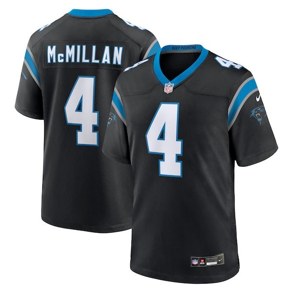 Tetairoa McMillan Game Jersey Black